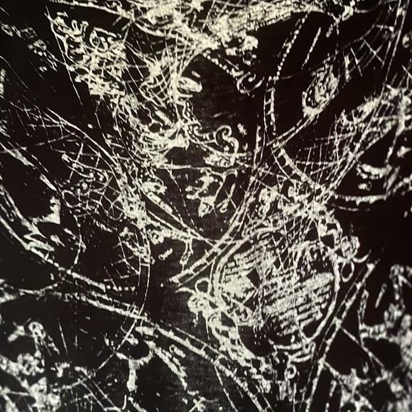 BCBGMaxAzria - Scorpio T-Shirt - Sheer Black - Size Small - Picture 5 of 5